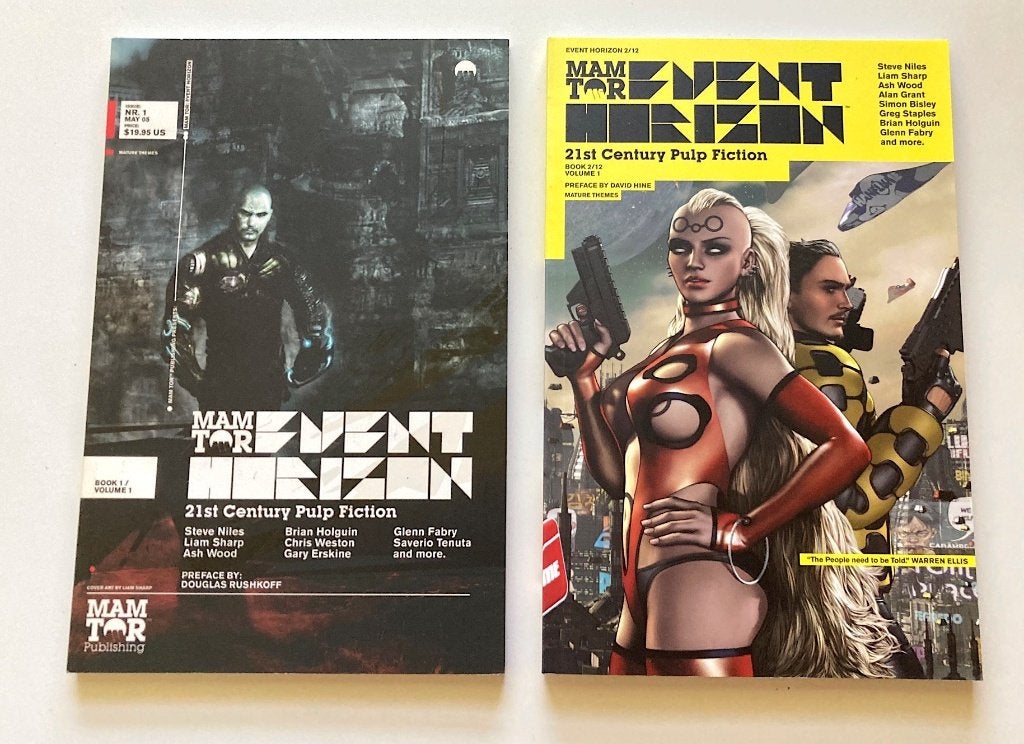 Event Horizon 21st Century Pulp Fiction #1-2 (Mam Tor Comics, Complete serie of reeks, Ophalen, Nieuw, Amerika
