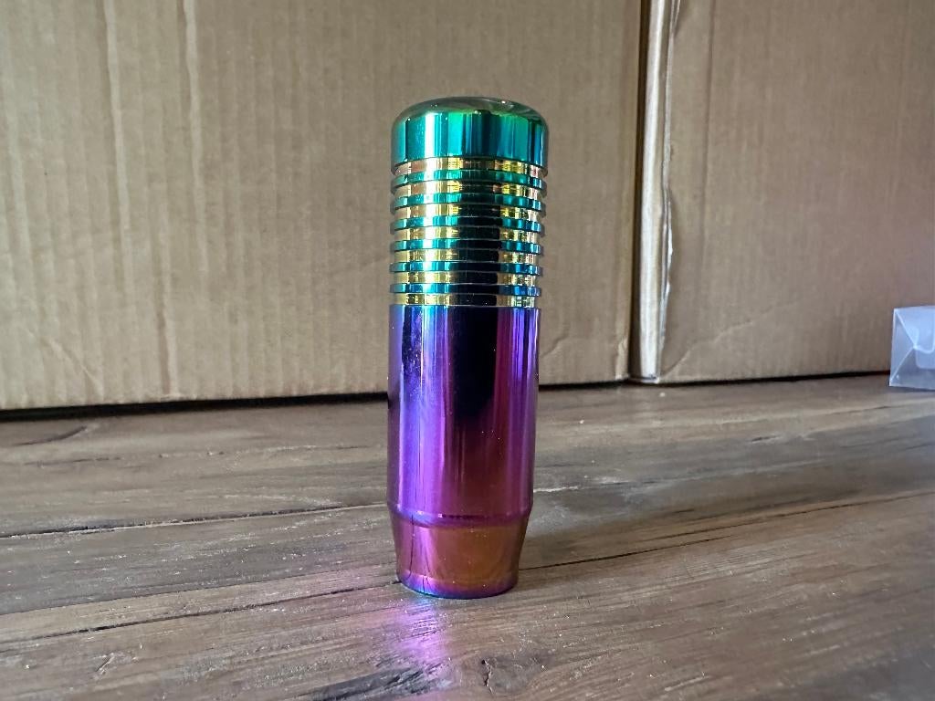 JapPower Universele Neochrome schakelpook pook shifknob, Ophalen of Verzenden