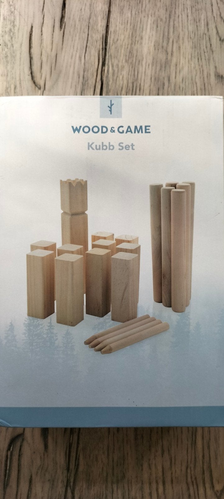 Wood&game. Kubb set. Izgs, Hobby en Vrije tijd, Ophalen of Verzenden