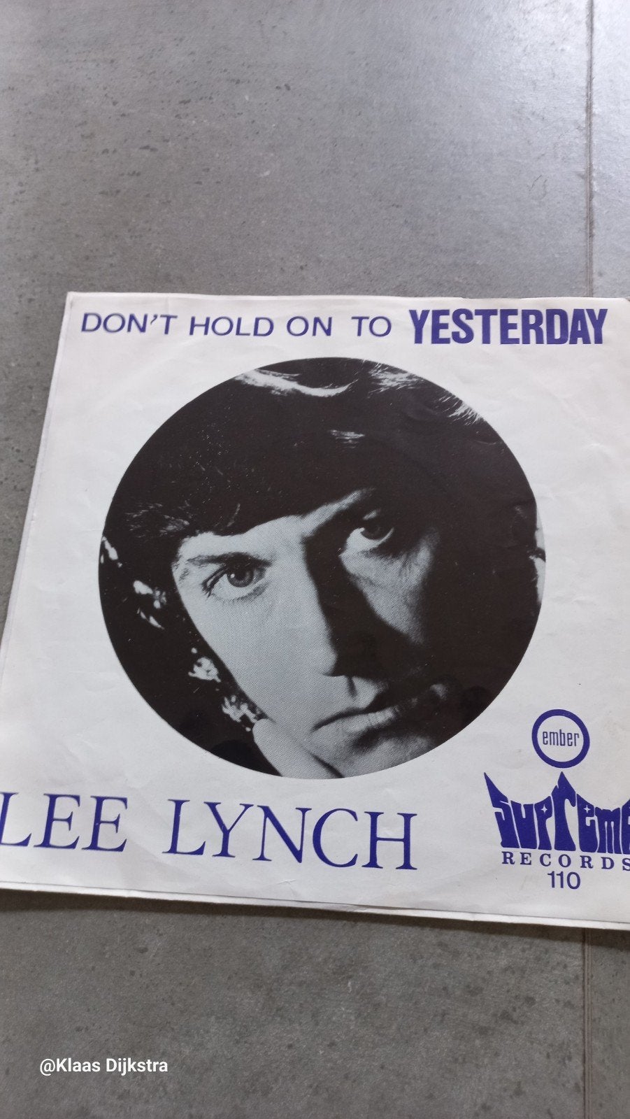 Lee Lynch - Don't Hold On To Yesterday, Cd's en Dvd's, Vinyl Singles, Ophalen of Verzenden, Gebruikt, 7 inch, Pop