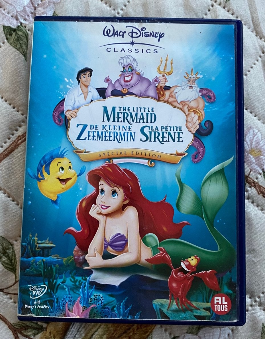 DVD - Disney The Little Mermaid, Gebruikt, Alle leeftijden, Overige genres, Ophalen of Verzenden