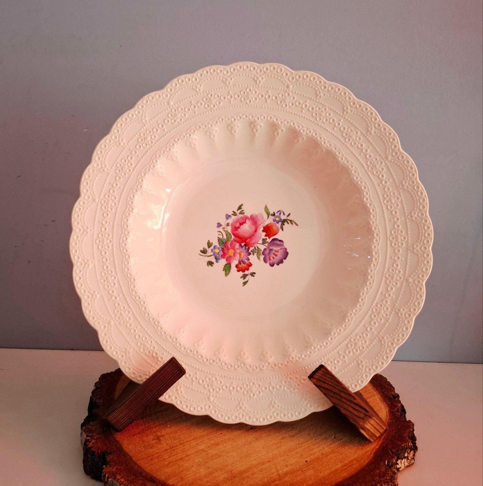 Spode's Jewel Copeland 'Claudia', grote diepe borden, Antiek en Kunst, Ophalen
