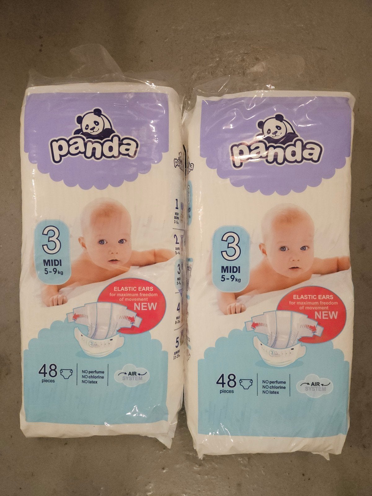 20 Pakken Panda Luiers Maat 3 (5-9 kg) - Nieuw!, Ophalen, Nieuw
