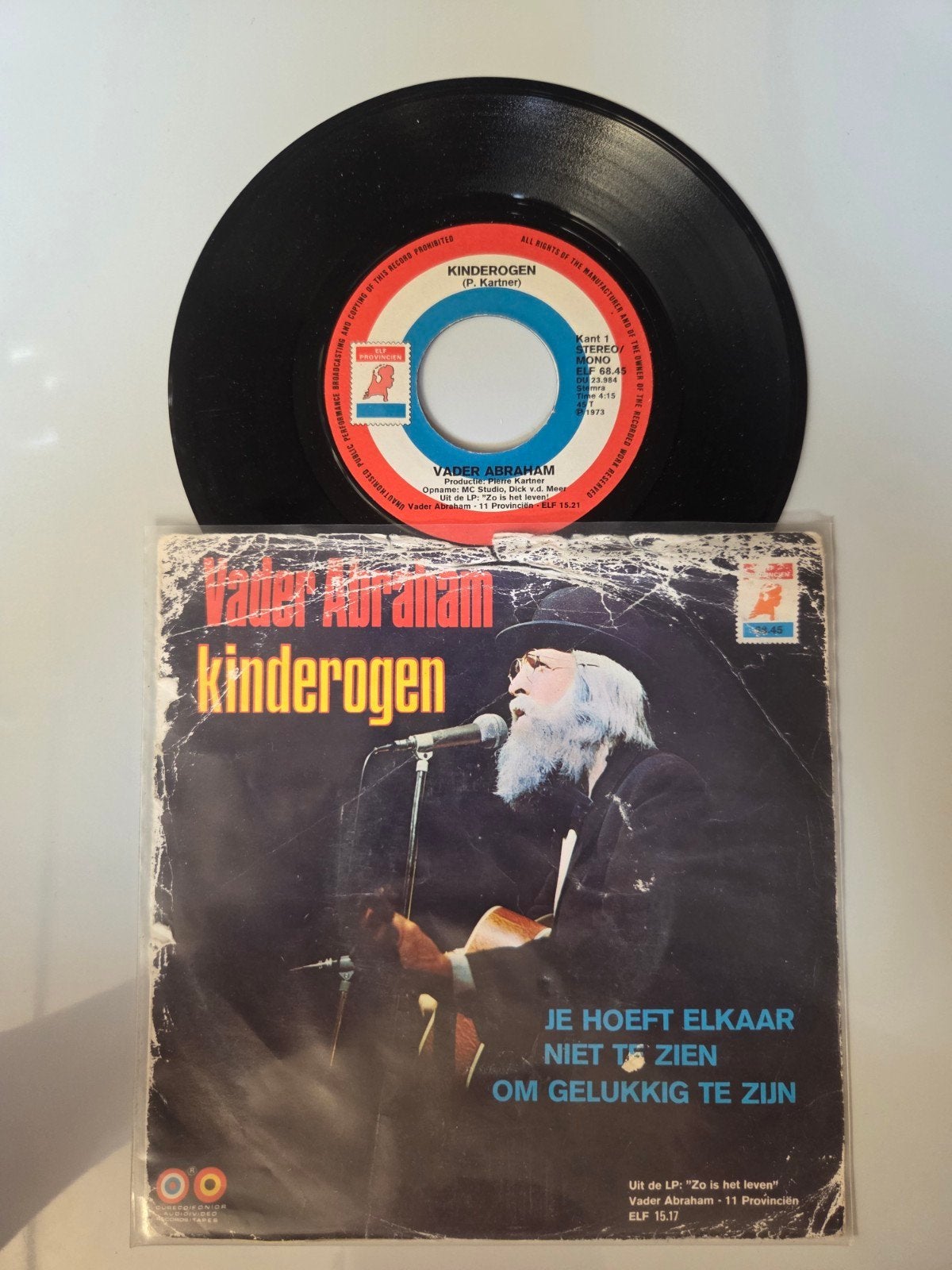 Vader Abraham - Kinderogen, Cd's en Dvd's, Vinyl Singles, Ophalen of Verzenden, Gebruikt