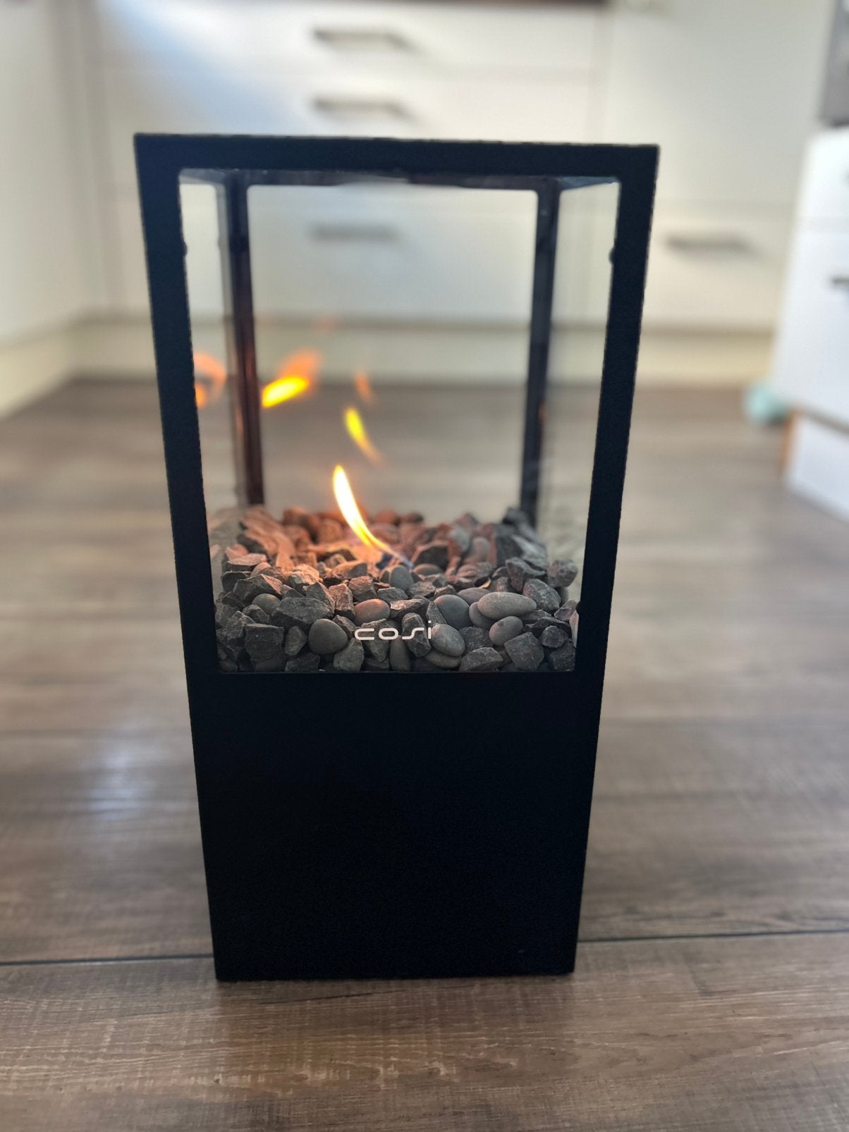 Cosi Fires Cosiscoop Dome gaslantaarn, Tuin en Terras, Ophalen of Verzenden, Gebruikt