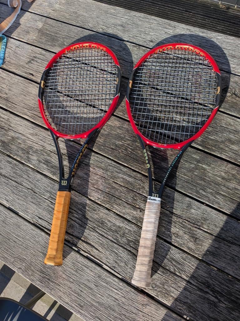 Wilson pro staff 97s, Gebruikt, Ophalen of Verzenden, Wilson, Racket