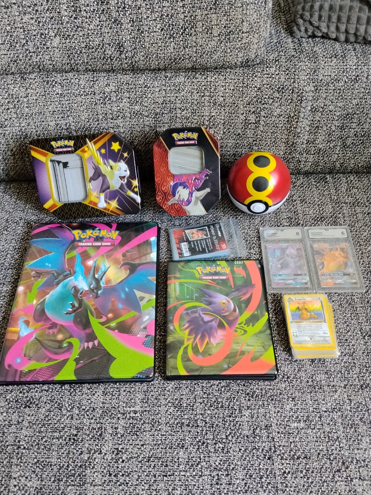 grote Pokémon kaarten collectie, Ophalen