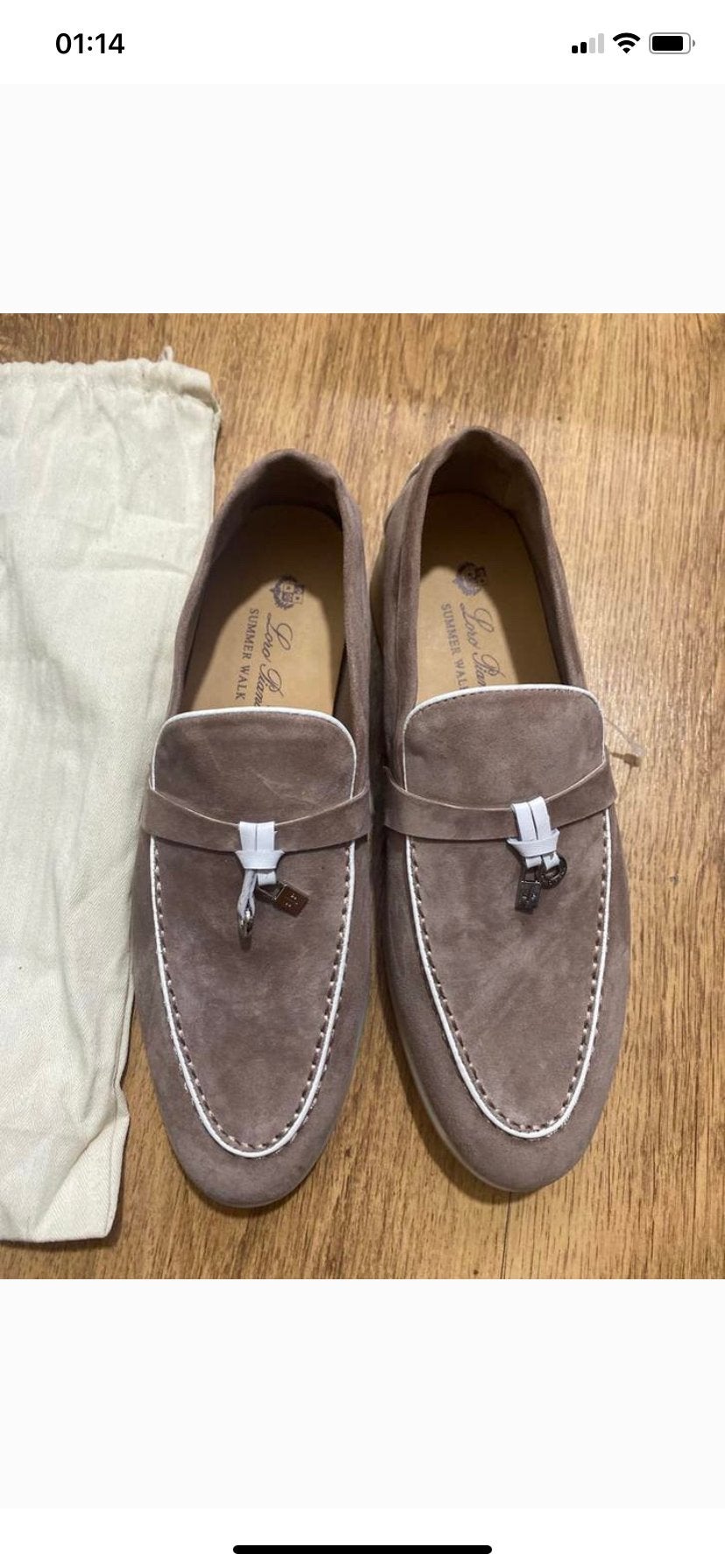 Nieuwe Loro Piana Summer Walk loafers - Maat 40, Ophalen of Verzenden, Nieuw, Bruin, Instappers