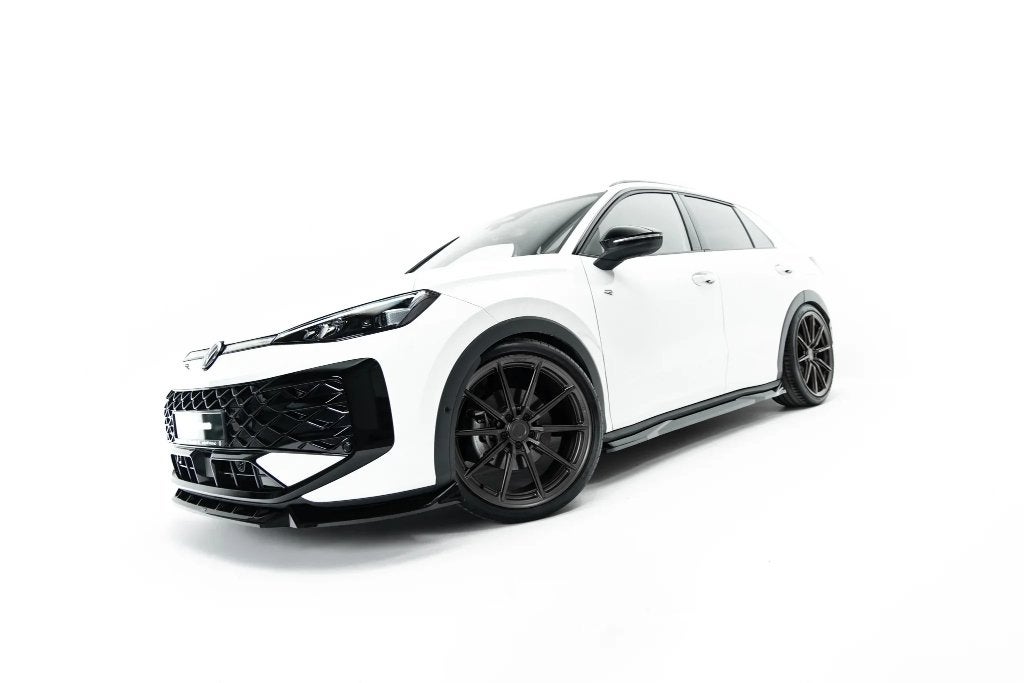 Voorlip spoiler sideskirt diffuser - VW T-Roc R-Line 25+, Auto diversen, Tuning en Styling, Ophalen of Verzenden