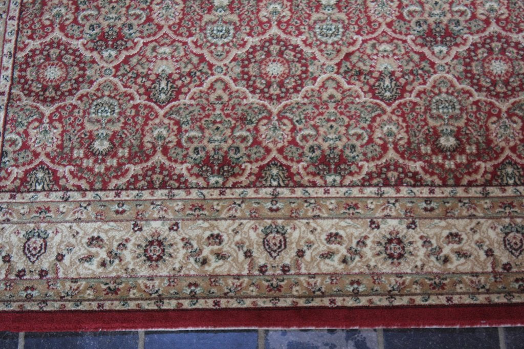 Prachtig vloerkleed vintage Perzisch rood 160 x 230 cm., Ophalen, 150 tot 200 cm, Rechthoekig, Rood