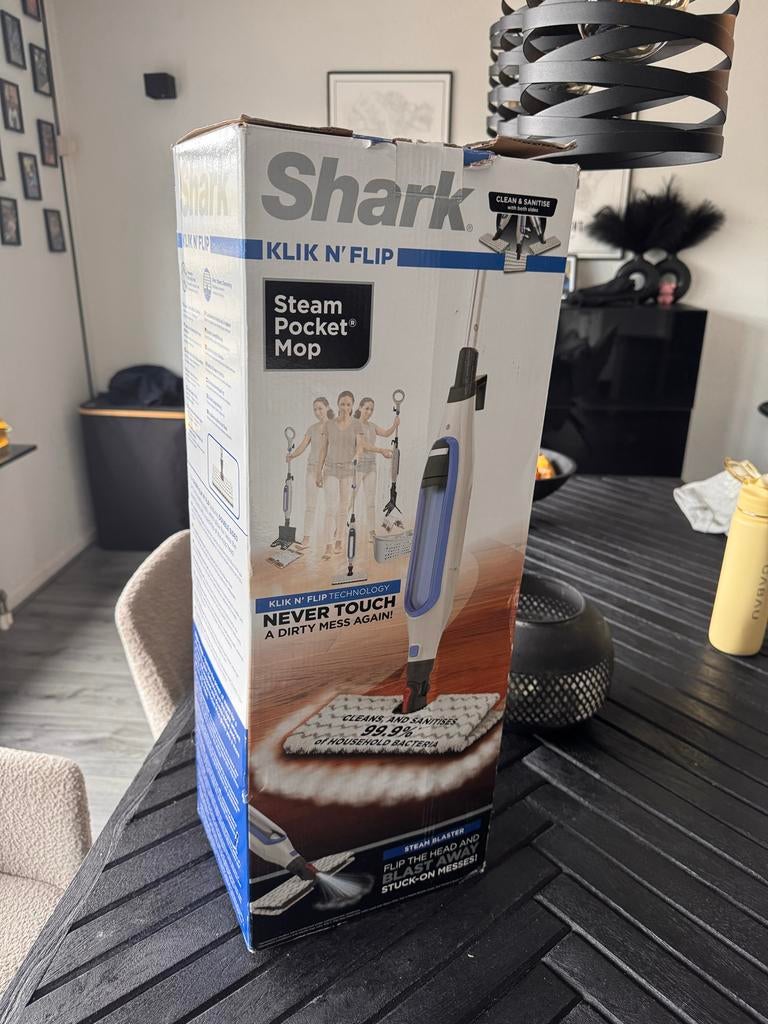 Shark Klik n' Flip Steam Pocket Mop, Ophalen of Verzenden, Nieuw, Overige typen