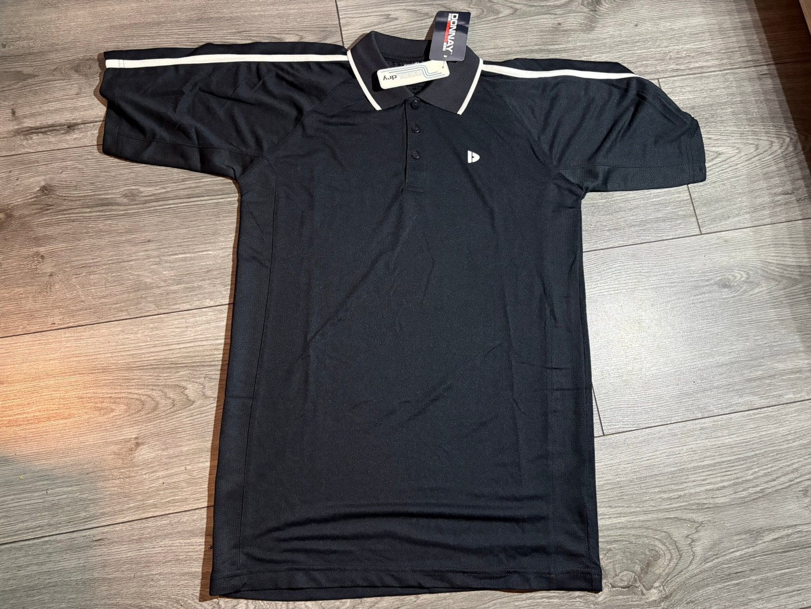 Polo van het merk Donnay, Kleding | Heren, Ophalen of Verzenden, Nieuw, Zwart, Racketsport