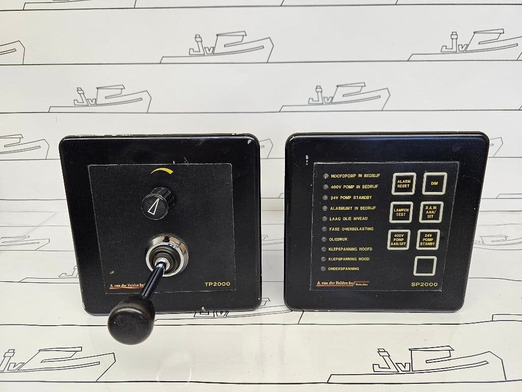 Van der Velden TP2000 & SP2000 Besturingspanelen, Gebruikt, Ophalen of Verzenden, Urk, Info@vanslootengroep.nl
