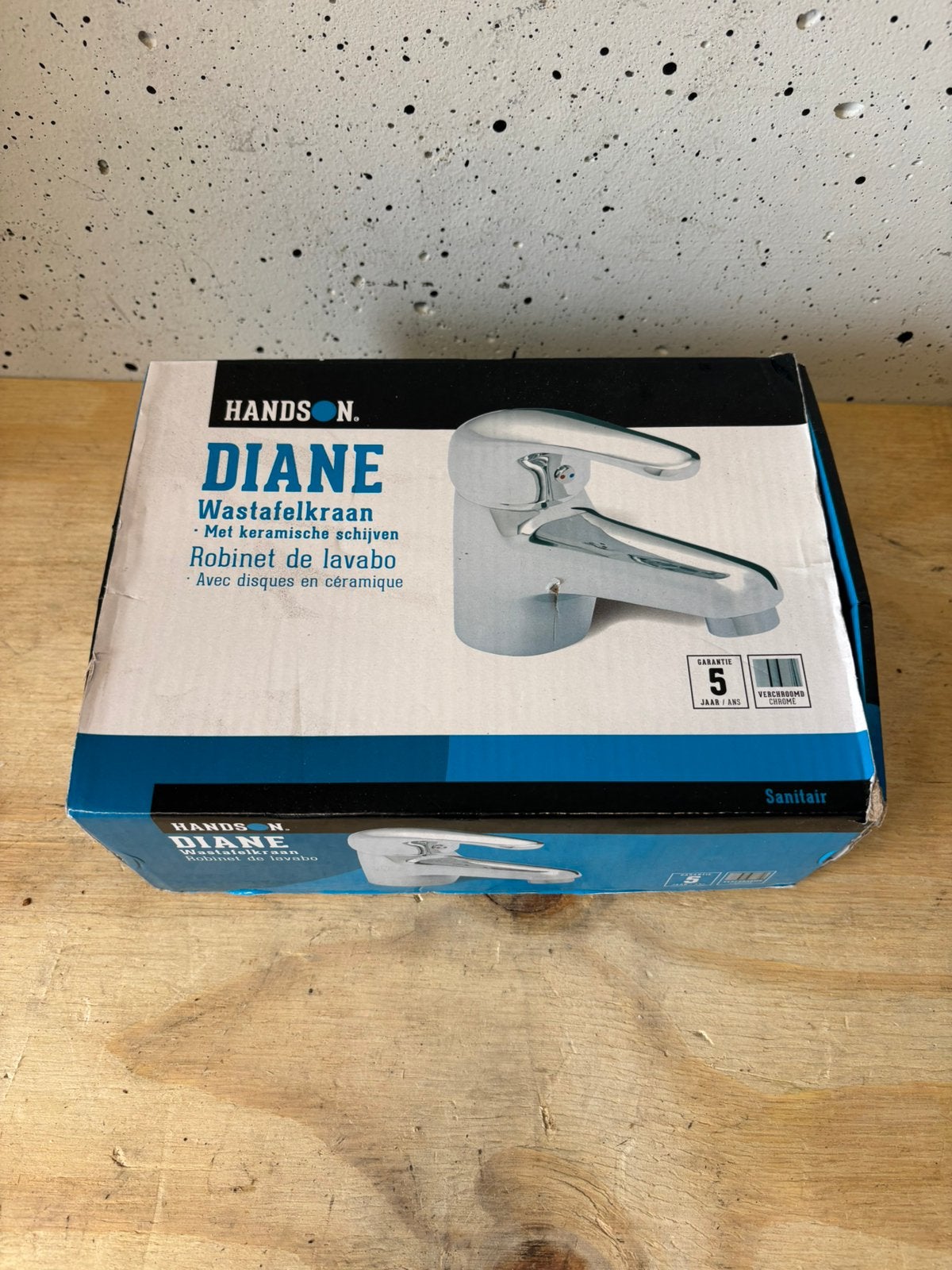 Handson diana wastafelkraan nieuw, Ophalen of Verzenden, Zo goed als nieuw, Kraan