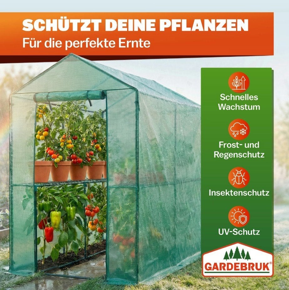 Foliekas kas groentekas kweekkas tunnelkas GRATIS VERZENDEN!, Verzenden, Eenjarig, Overige soorten, Halfschaduw