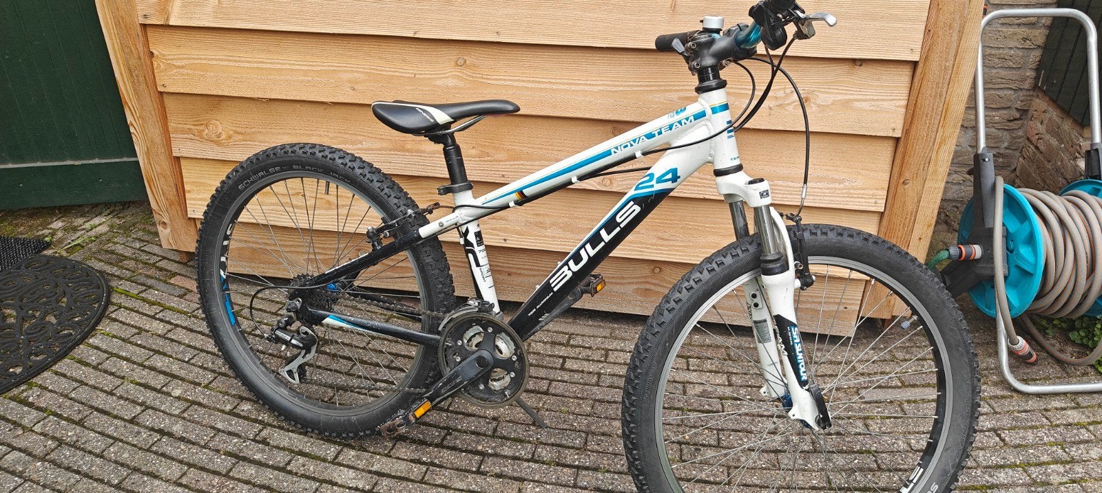 24 inch Bulls Mountainbike kindermountainbike, Gebruikt, Hardtail, Velgrem, Ophalen