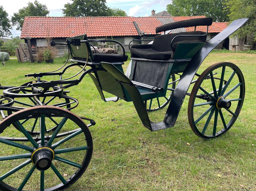 Te koop antieke dokterswagen, Dieren en Toebehoren, Paarden en Pony's | Overige Paardenspullen, Ophalen, Gebruikt