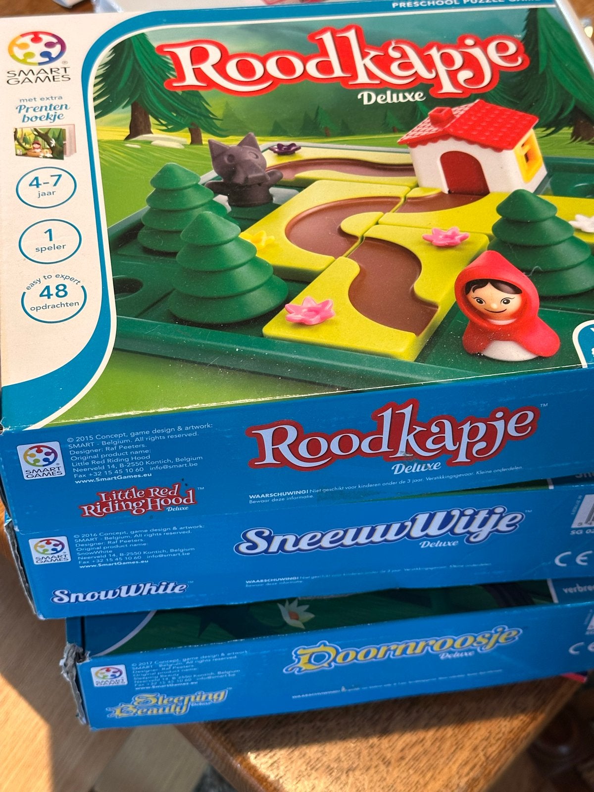 Roodkapje Deluxe SmartGames Puzzelspel, Een of twee spelers, Ophalen of Verzenden, Zo goed als nieuw