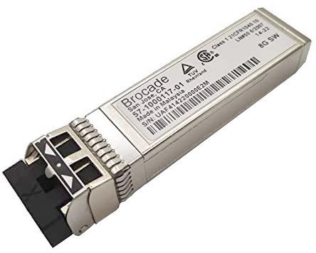 Brocade 8 Gbit/s SFP+ SW 850nm Tranceiver 57-1000117-01, Niet ingevuld, Niet ingevuld, Niet ingevuld