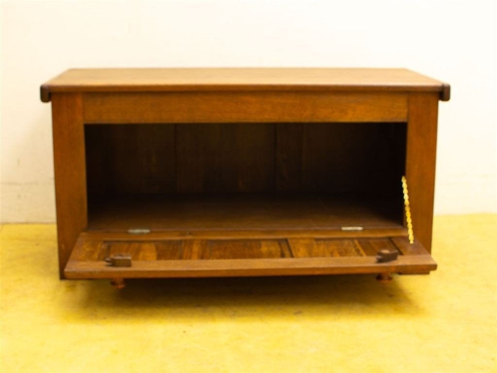 Eikenhouten kast /tvkast 35960, Ophalen of Verzenden, Gebruikt, 25 tot 50 cm, Minder dan 100 cm