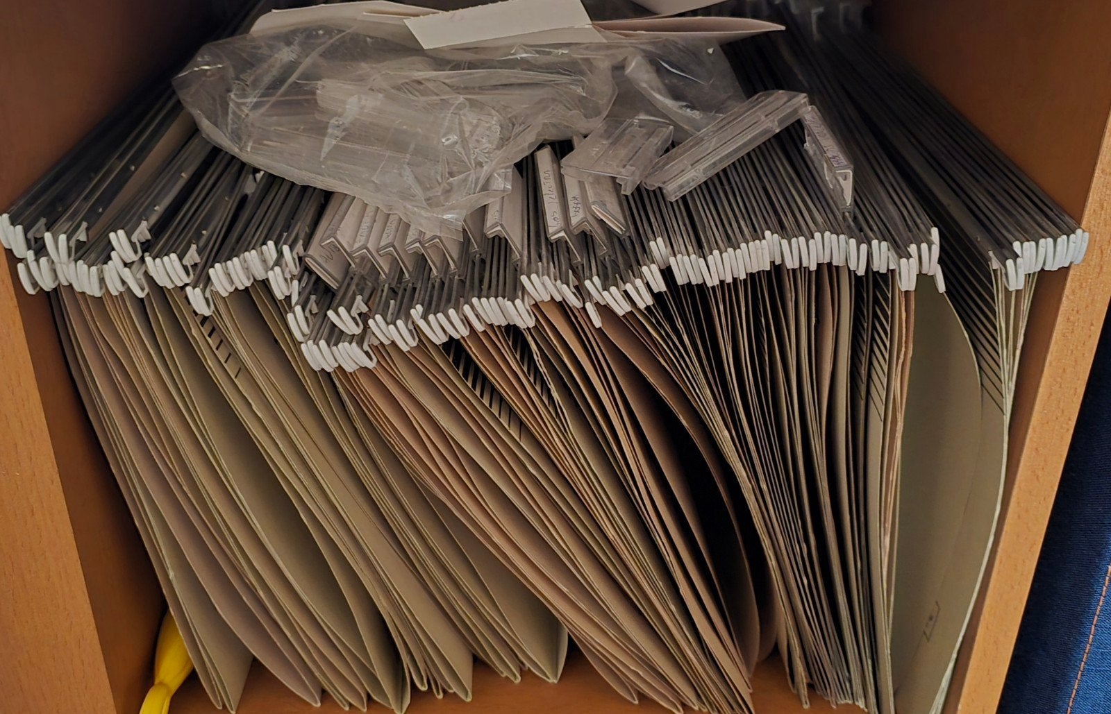 hangmappen a4  met labels  70x, Ophalen of Verzenden