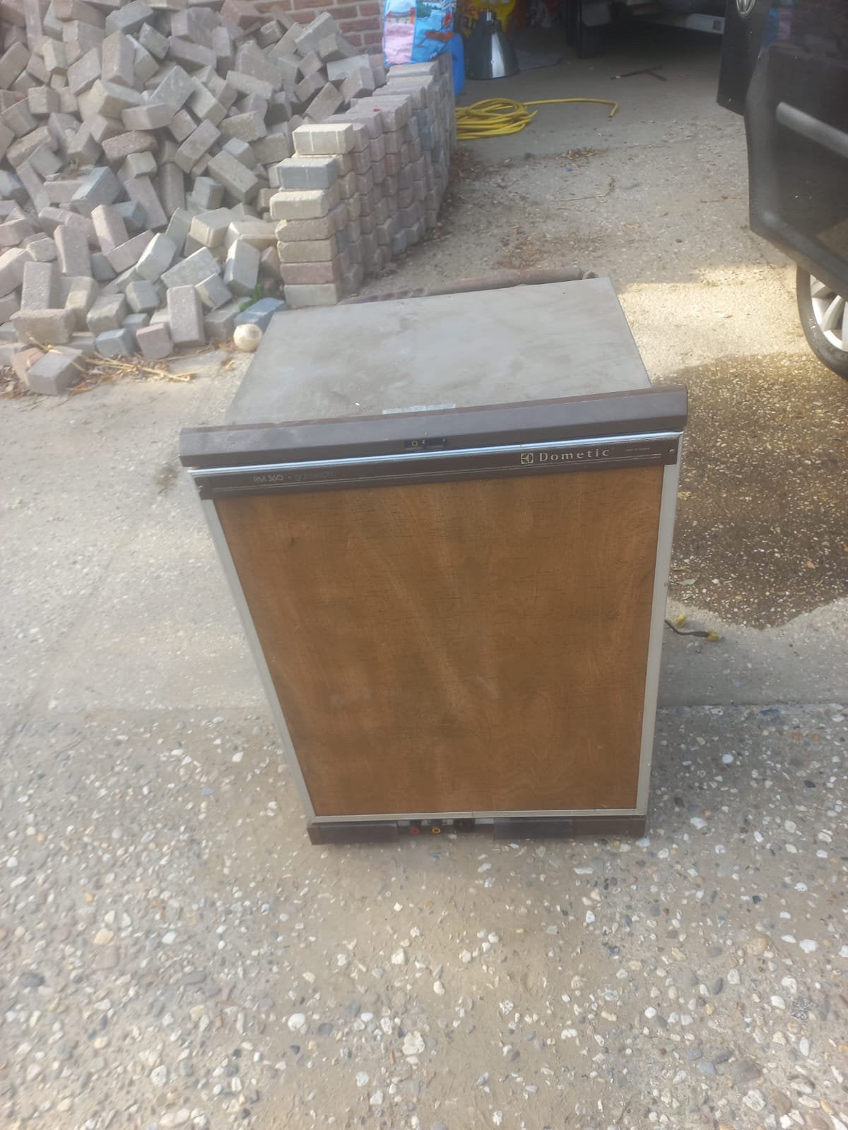 Tekoop koelkast uit een g.m.c midas camper, Zonder vriesvak, Minder dan 85 cm, Ophalen of Verzenden, Minder dan 75 liter