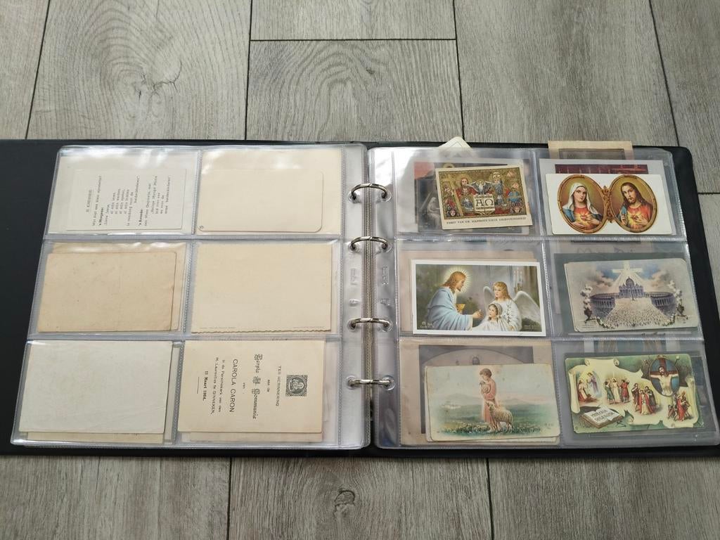 Album verzameling Religieuze plaatjes, Verzenden, Bidprentje