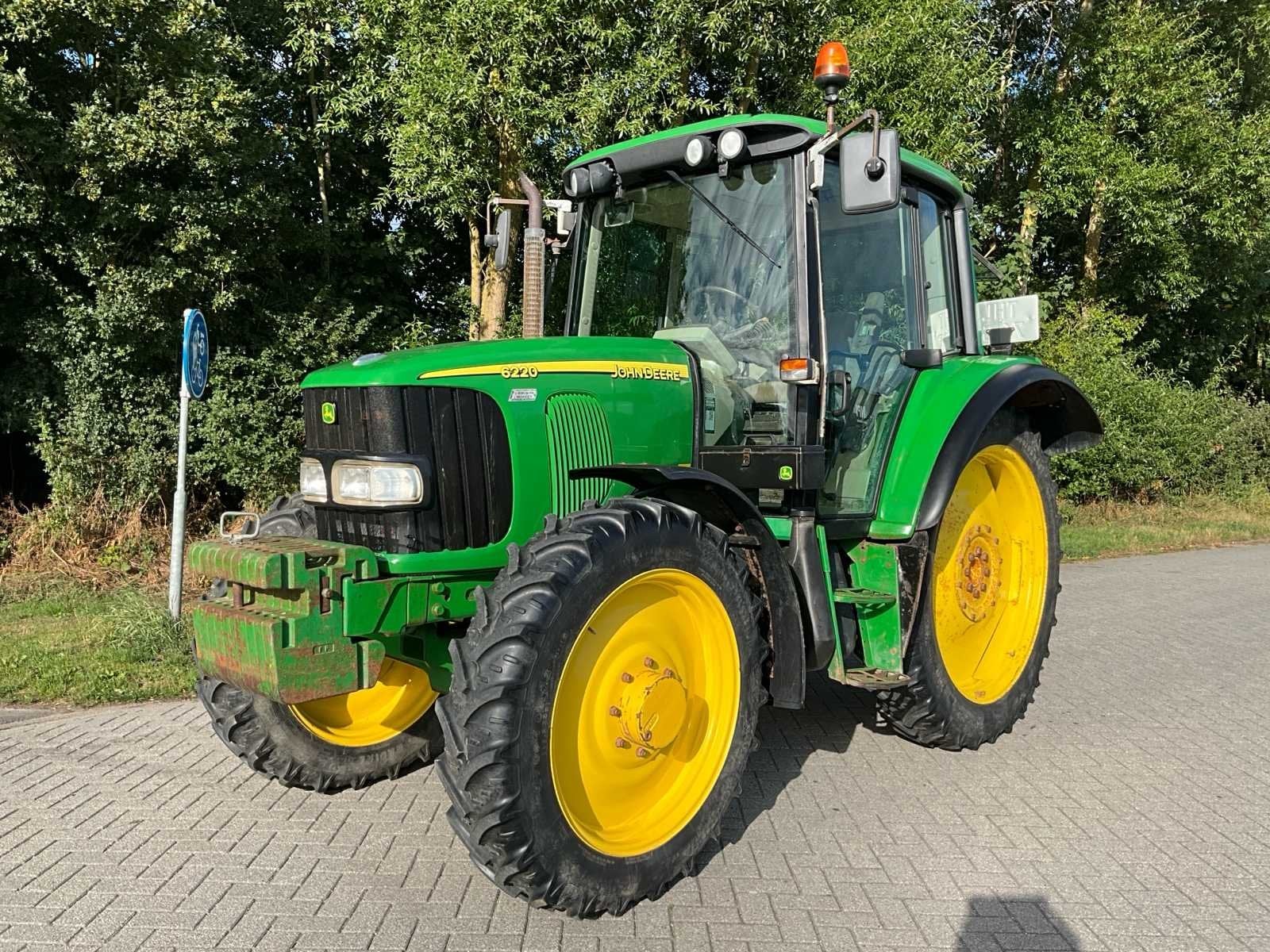 2003 John Deere 6220 Vierwielaangedreven landbouwtractor, Gebruikt, John Deere