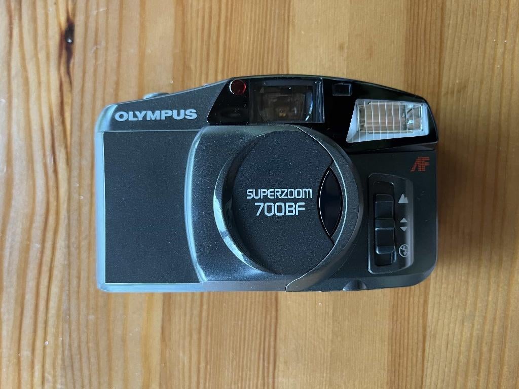 Olympus Superzoom 700BF 35mm Film point-and-shoot camera, Ophalen of Verzenden, Zo goed als nieuw, Compact, Olympus