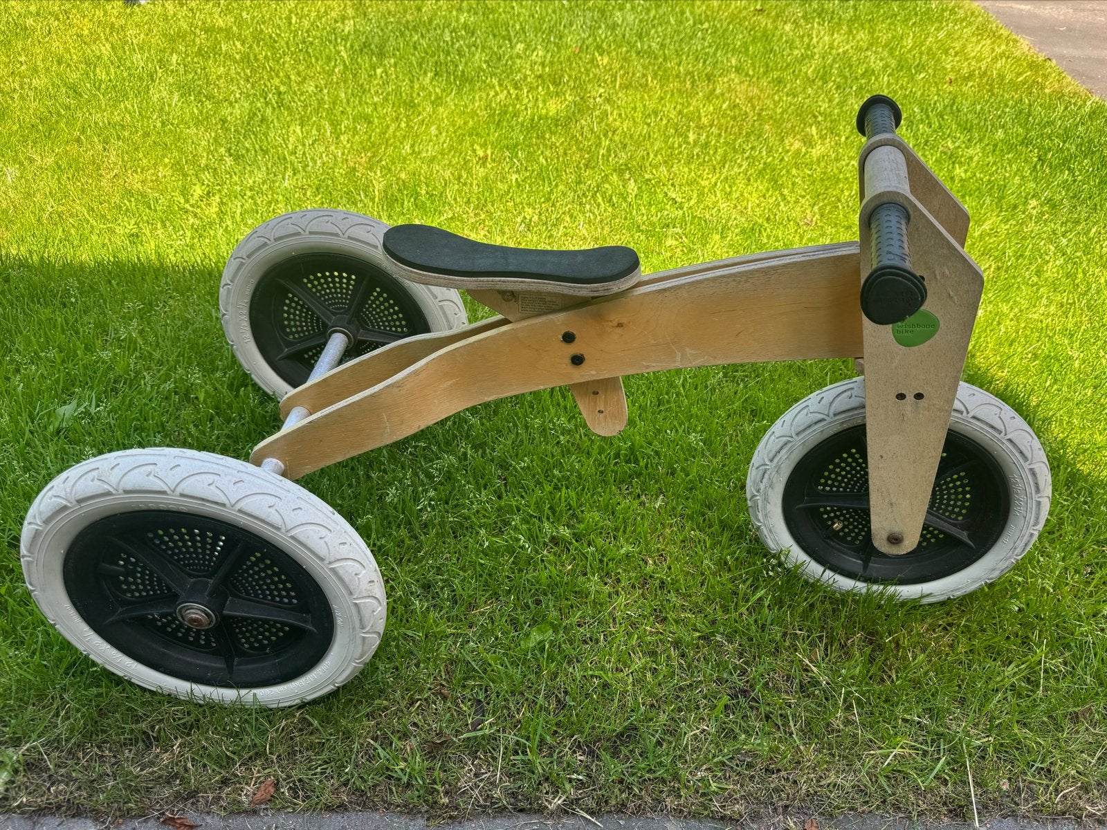 Wishbone Bike Houten Loopfiets (2 of 3 wielen), Ophalen of Verzenden, Gebruikt, Loopfiets