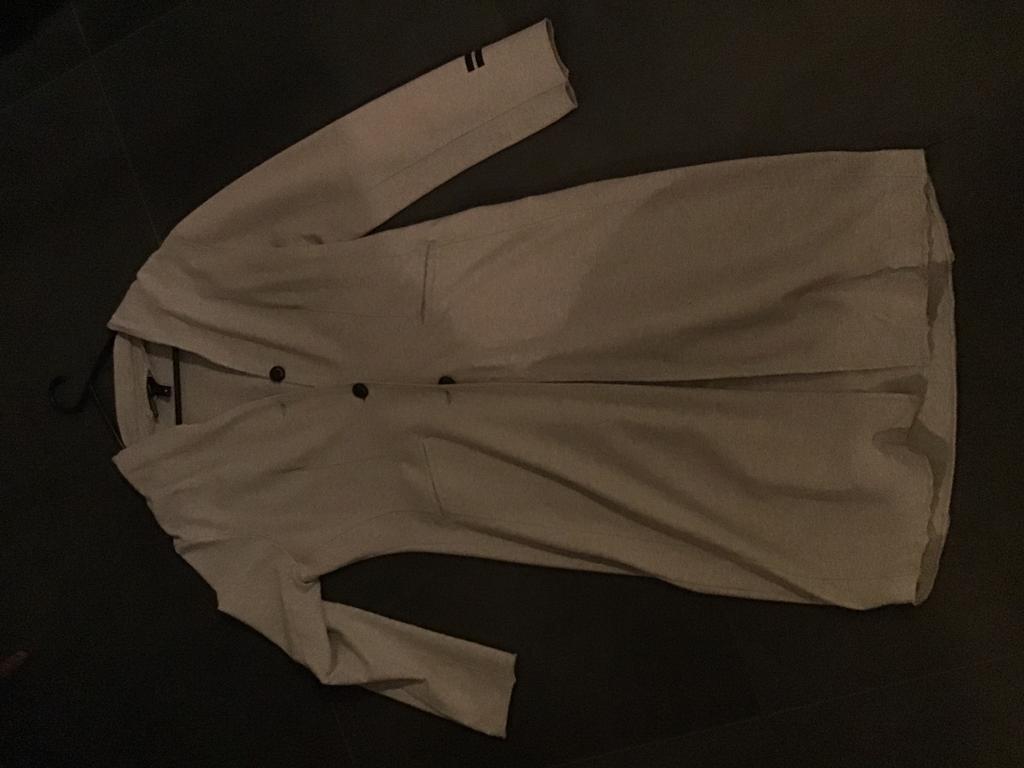 10 days lange jas/vest maat 2, Ophalen of Verzenden, Zo goed als nieuw, Maat 38/40 (M), Grijs
