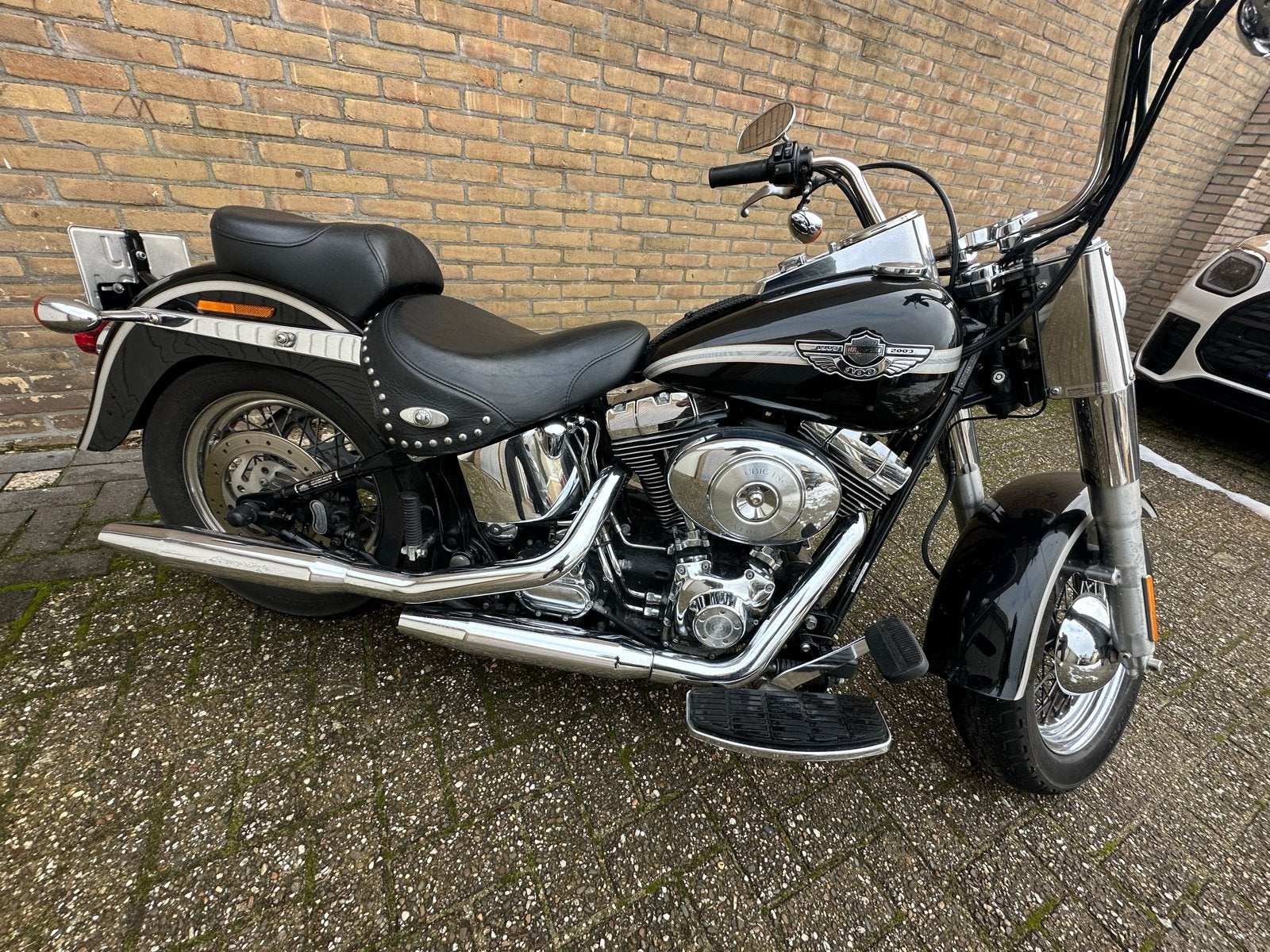 Harley-Davidson Fat Boy FLSTF (2003) - 2e Eigenaar, Topstaat, Motoren, Motoren | Harley-Davidson, Chopper, Gebruikt, Particulier