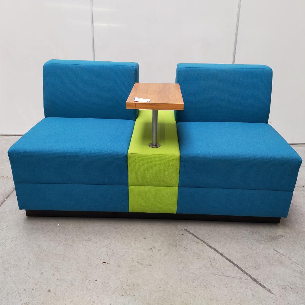 Casala Palau design wachtbank / wachtkamerbank met tafeltje, Niet ingevuld, Gebruikt, Niet ingevuld, Niet ingevuld