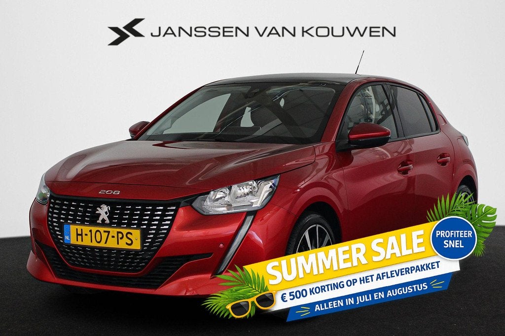Peugeot 208 1.2 PureTech Allure 100PK Panoramadak Camera Key