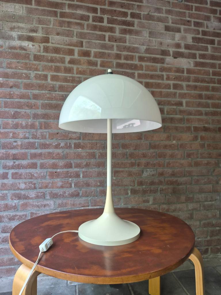 Vintage Hala Zeist mushroom lamp, Ophalen of Verzenden, Gebruikt, 50 tot 75 cm