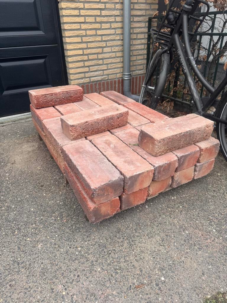 Bakstenen restpartij nieuw, Doe-het-zelf en Verbouw, Metselstenen, Ophalen, Nieuw, Bakstenen