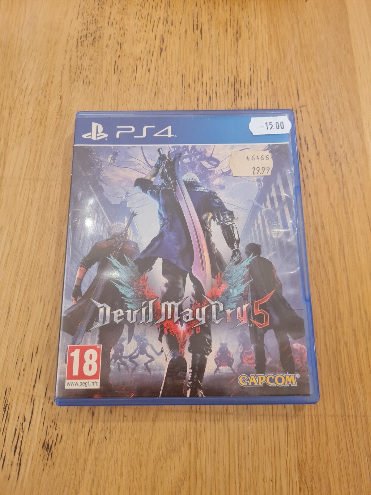 Devil May Cry 5 PS4 - Actiegame voor PlayStation 4, Spelcomputers en Games, Avontuur en Actie, Vanaf 18 jaar, Support@capcom.com