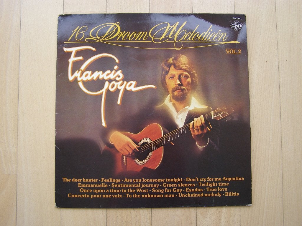 LP Francis Goya – 16 Droom melodieën, Vol. 2; gitaar / film, Inclusief binnenhoes, Ophalen of Verzenden, Gebruikt, 12 inch