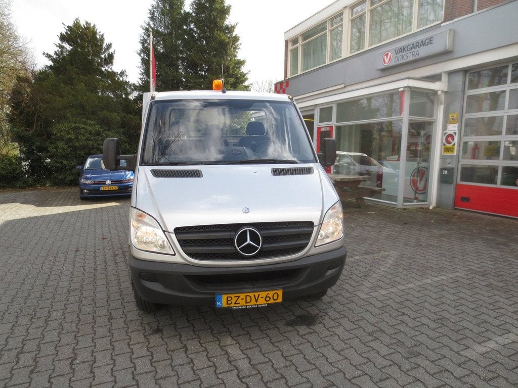 Mercedes-Benz 516CDI Oprijwagen met C rijbewijs met laadverm, Auto's, Euro 5, Zwart, 163 pk, Zilver of Grijs