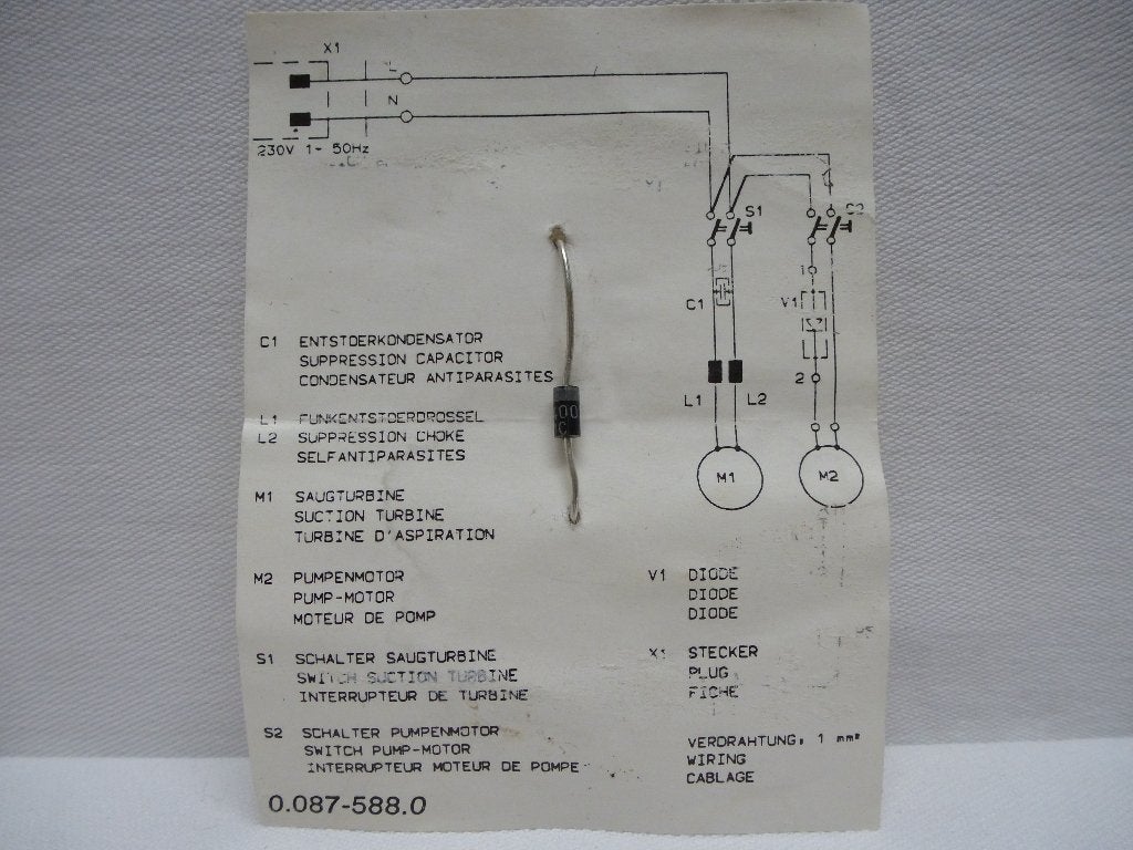 Elektrische diode voor Kärcher-apparatuur, Ophalen of Verzenden, Nieuw