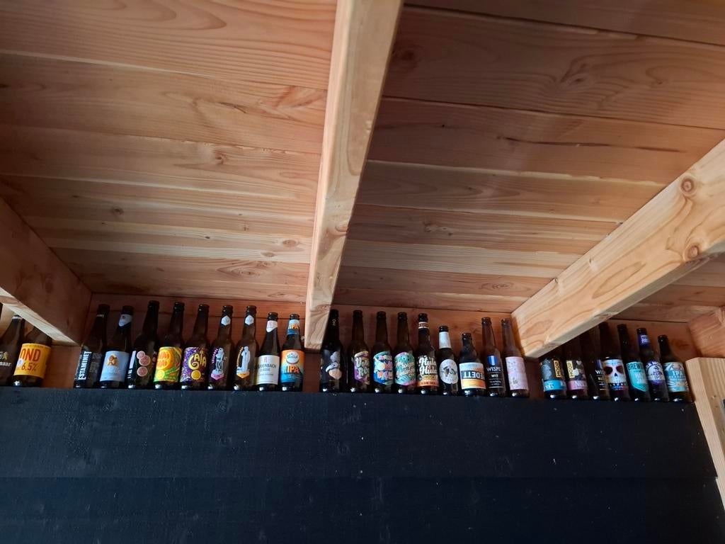 215 verschillende lege bierflesjes - gratis af te halen, Verzamelen, Biermerken, Ophalen, Gebruikt, Flesje(s), Overige merken