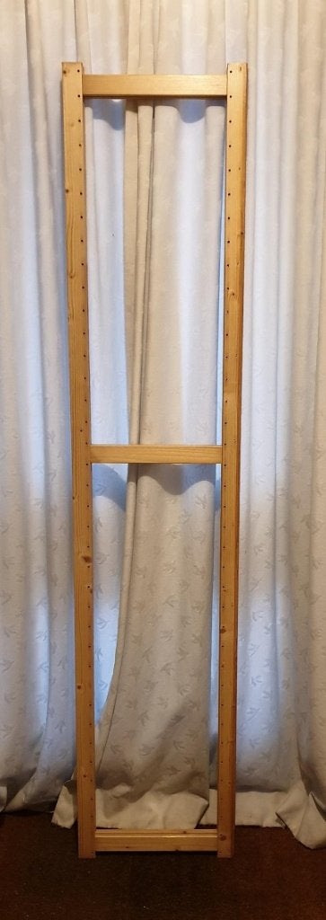 Lundia variozijstuk 188x30 blank gelakt in nette staat, Ophalen, Gebruikt