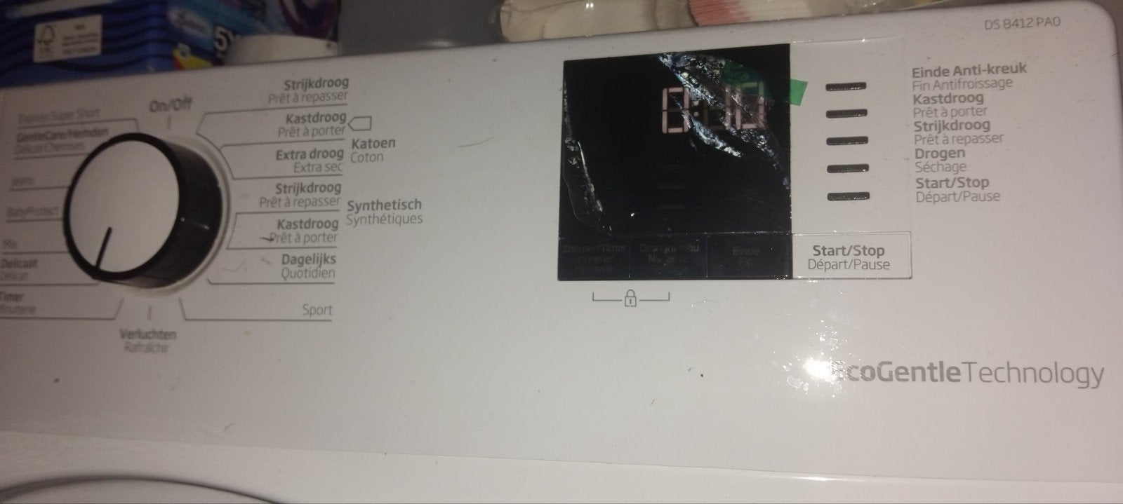 Beko warmtepompdroger  8kg - condens afvoer mogelijk, Ophalen, 6 tot 8 kg, Gebruikt, Minder dan 85 cm