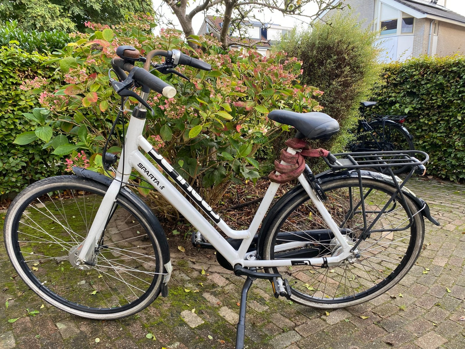 Sparta fiets met lage instap en versnellingen, Ophalen, Sparta, 56 cm of meer, Trommelrem