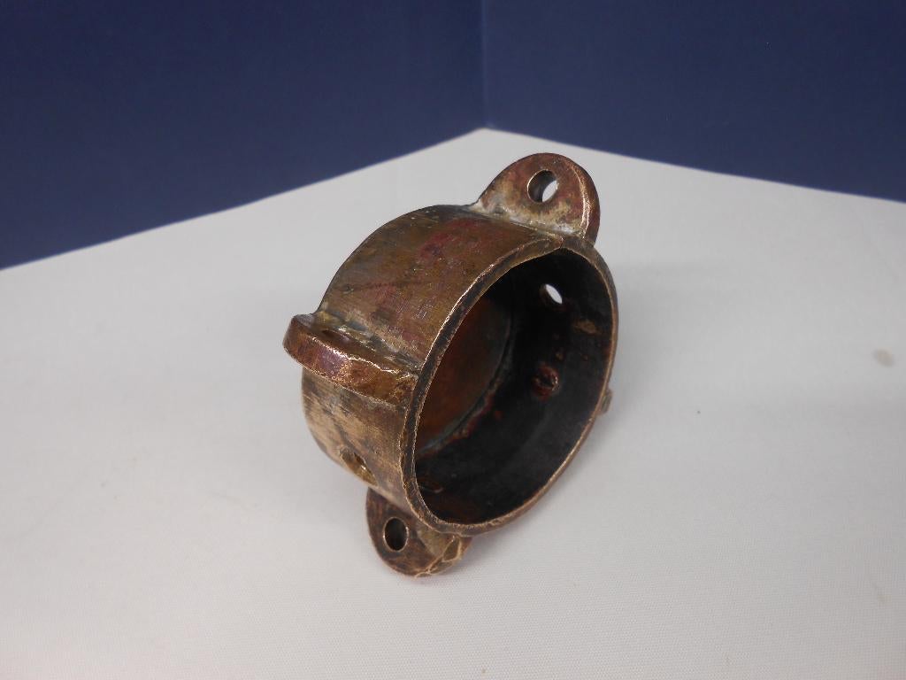 Klassiek beslag voor Mast, Masttopring, 58 mm 4 ogen messing, Ophalen of Verzenden, Gebruikt, Overige typen