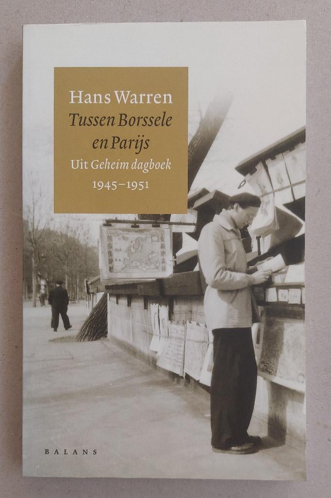 Tussen Borssele en Parijs, Hans Warren, Boeken, Romans, Zo goed als nieuw, Ophalen of Verzenden