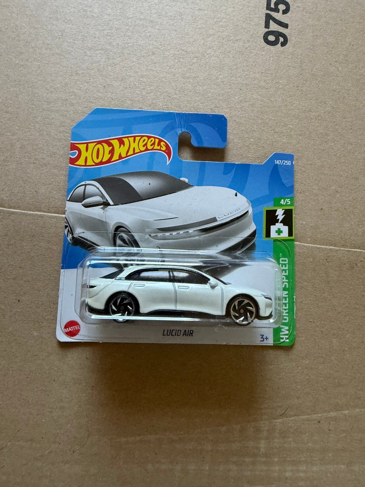 Hot wheels Lucid air 102, Ophalen of Verzenden, Zo goed als nieuw, Auto
