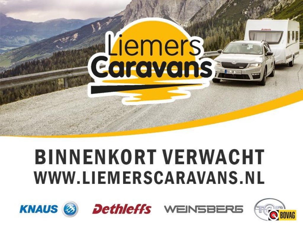 Knaus Sport 500 EU MOVER-AIRCO-LUIFEL, Caravans en Kamperen, Rondzit, Bedrijf, Knaus, Overige typen