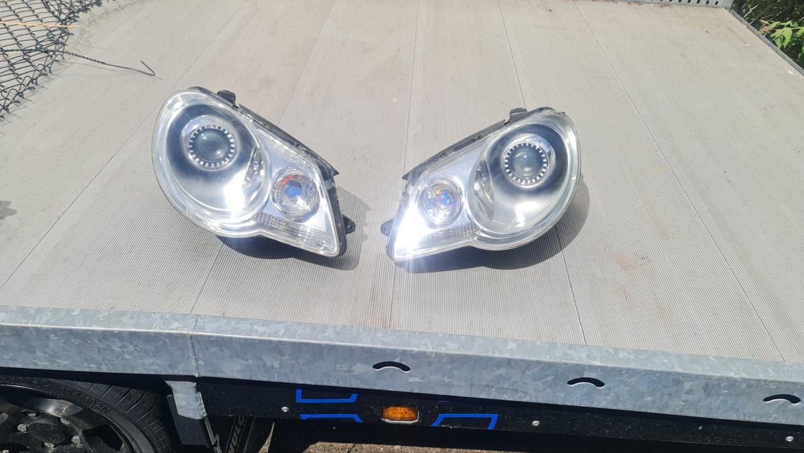 Set koplampen volkswagen Eos met origineel Xenon verlichting, Ophalen of Verzenden, Volkswagen