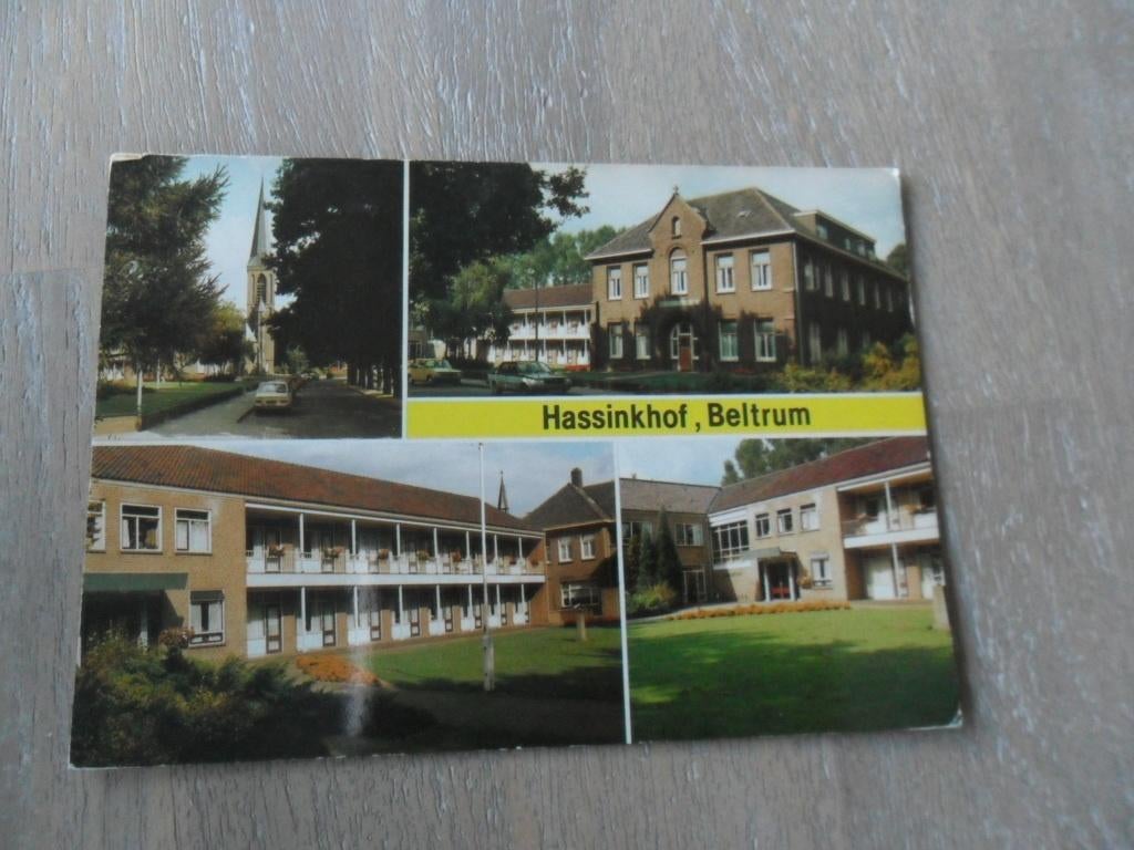 Beltrum, verzorgings huis Hassinkhof, Verzamelen, Ansichtkaarten | Nederland, Verzenden, 1980 tot heden, Gelopen, Zuid-Holland